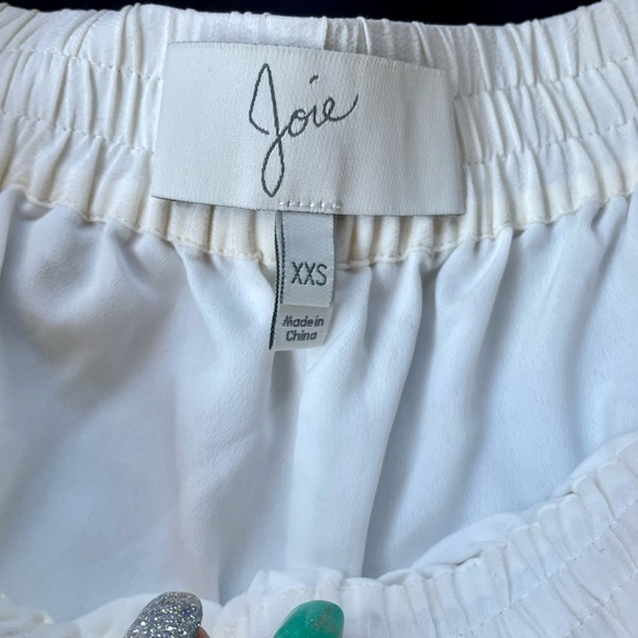 Joie Silk Harini Eyelet Lace Shorts size XXS - Picture 3 of 14